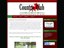 Tablet Screenshot of carsonvalleycountryclub.com
